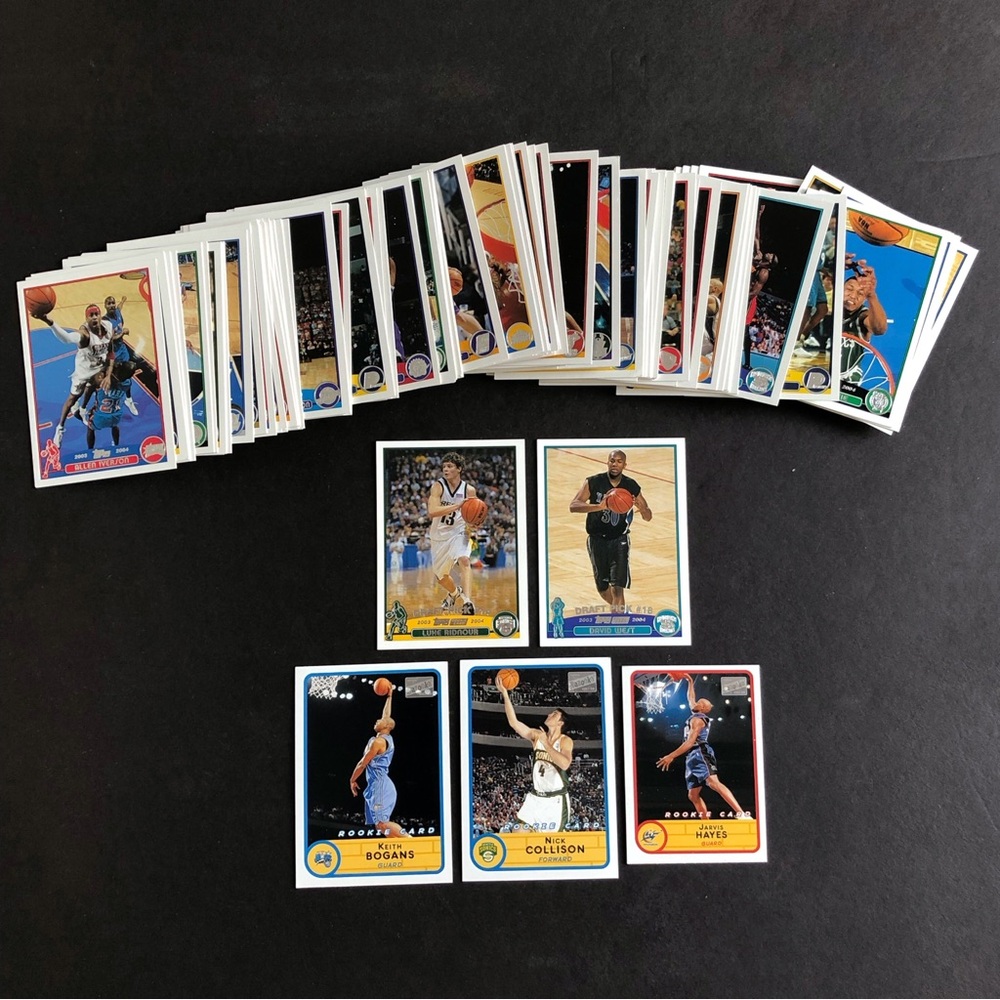 Lot of 140 Topps 2003-04 NBA DRAFT Rookie Card Excellent